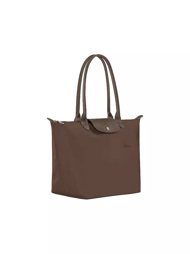 LONGCHAMP | Le Pliage Green Shopper Large, Terre | braun