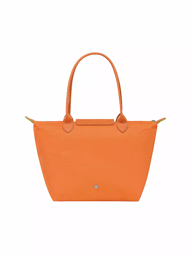 LONGCHAMP | Le Pliage Green Shopper Medium, Orange | orange