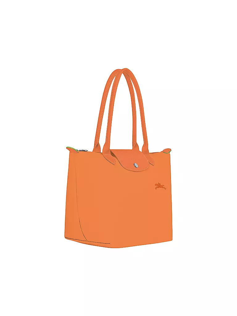 LONGCHAMP | Le Pliage Green Shopper Medium, Orange | orange