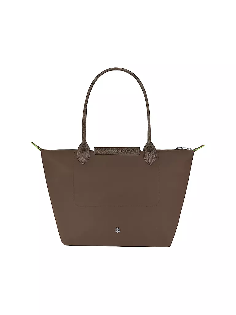 LONGCHAMP | Le Pliage Green Shopper Medium, Terre | braun