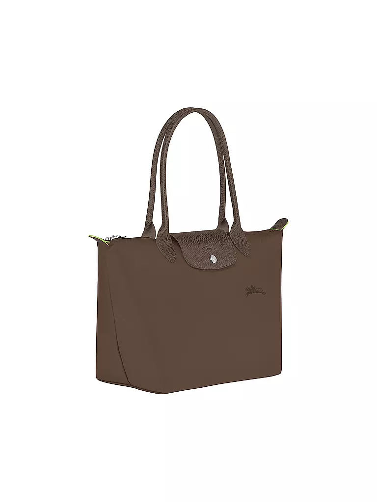 LONGCHAMP | Le Pliage Green Shopper Medium, Terre | braun