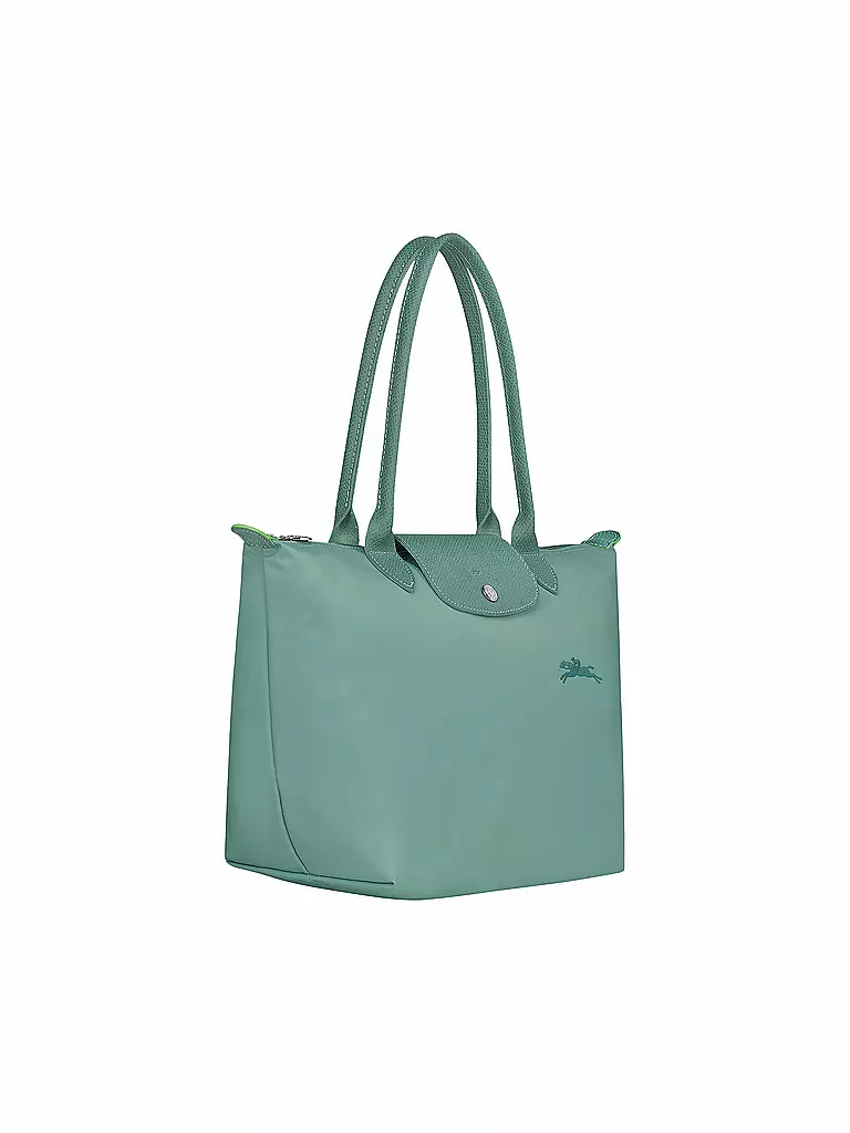 LONGCHAMP | Le Pliage Green Shopper S, Lagoon | petrol