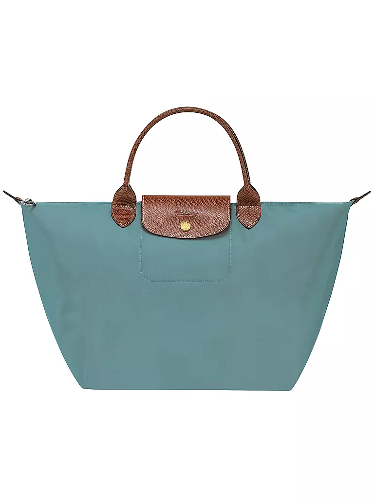 LONGCHAMP | Le Pliage Original Handtasche Medium, Eucalyptus | petrol