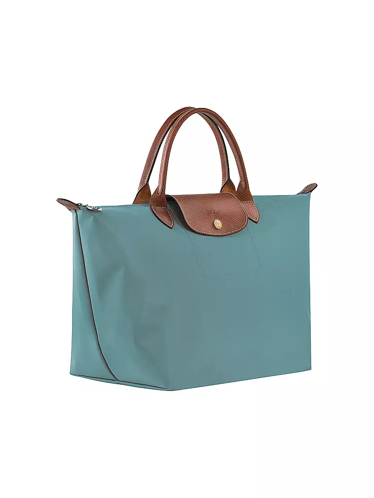 LONGCHAMP | Le Pliage Original Handtasche Medium, Eucalyptus | petrol