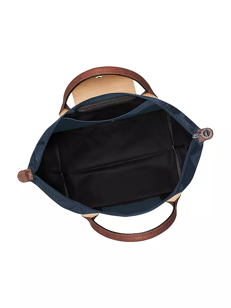 LONGCHAMP | Le Pliage Original Handtasche Medium, Navy | camel