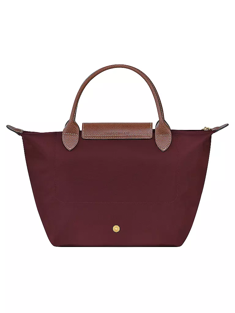 LONGCHAMP | Le Pliage Original Handtasche Small, Bordeaux | camel