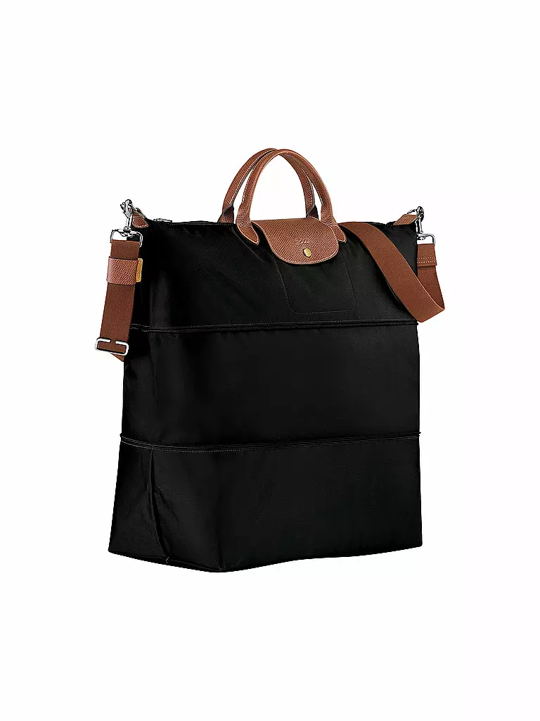 LONGCHAMP | Le Pliage Original Reisetasche, Black | dunkelblau