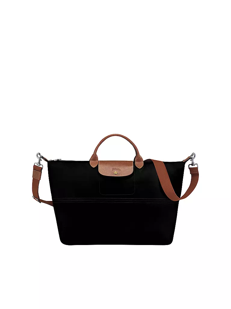 LONGCHAMP | Le Pliage Original Reisetasche, Black | dunkelblau