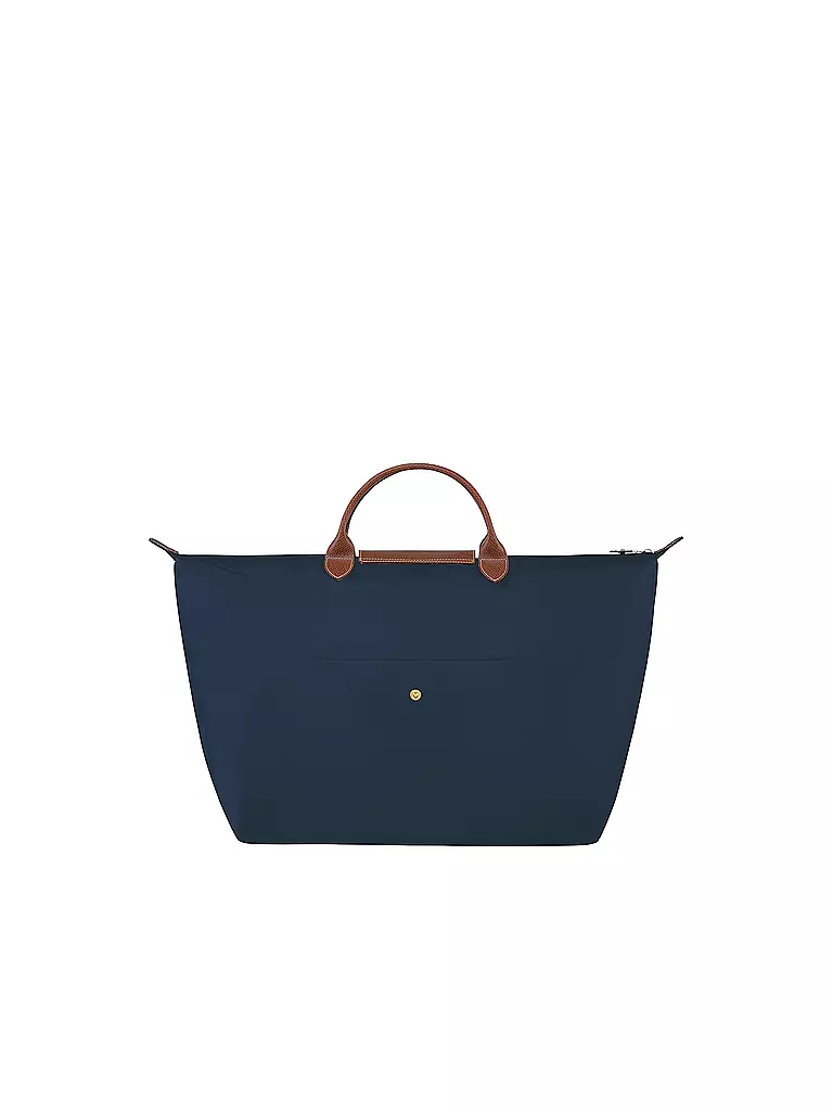 LONGCHAMP | Le Pliage Original Reisetasche Small, Navy | camel