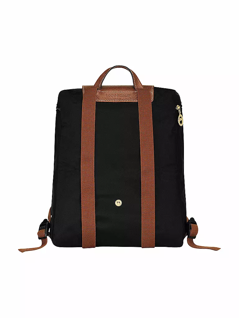 LONGCHAMP | Le Pliage Original Rucksack, Black | camel