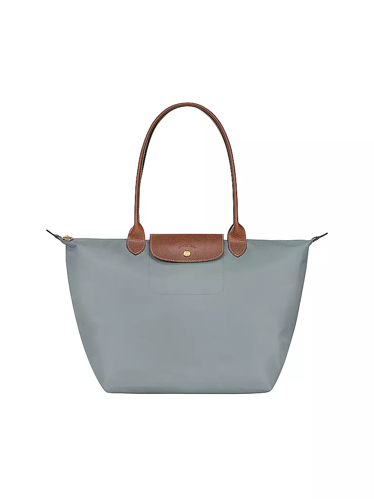 LONGCHAMP | Le Pliage Original Shopper Large, Steel | grau