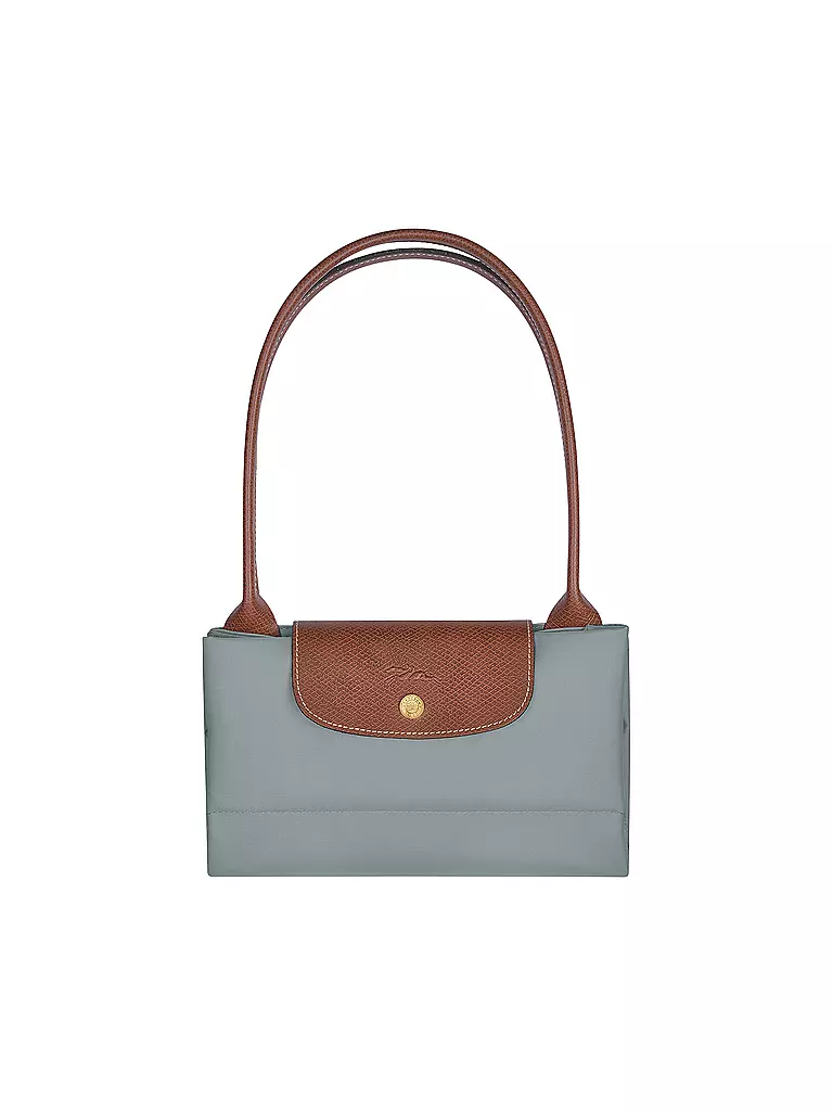 LONGCHAMP | Le Pliage Original Shopper Large, Steel | grün