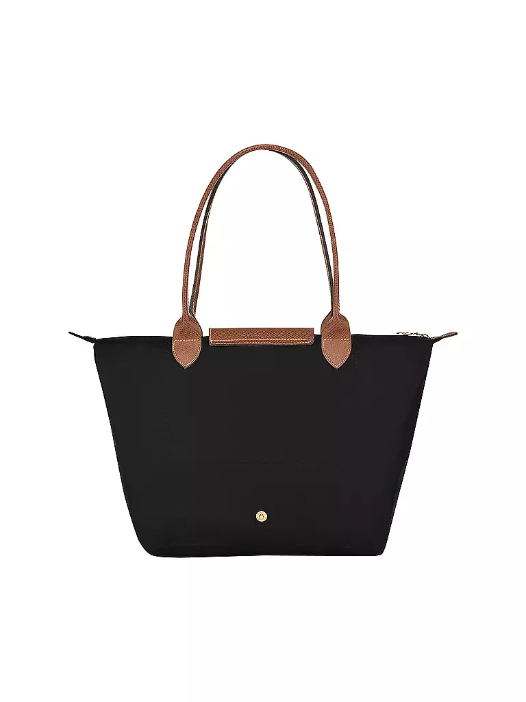 LONGCHAMP | Le Pliage Original Shopper Medium, Black | camel