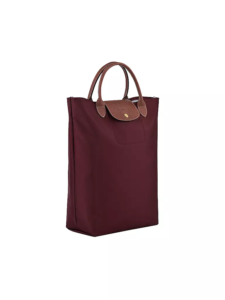 LONGCHAMP | Le Pliage Original Shopper Medium, Bordeaux | dunkelrot