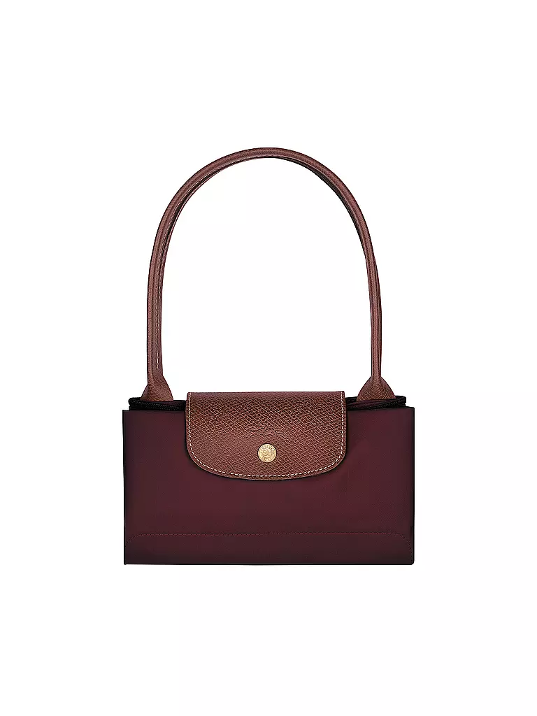 LONGCHAMP | Le Pliage Original Shopper Medium, Bordeaux | grün