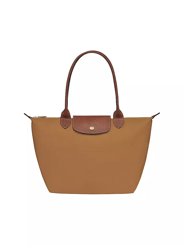 LONGCHAMP | Le Pliage Original Shopper Medium, Chamois | camel