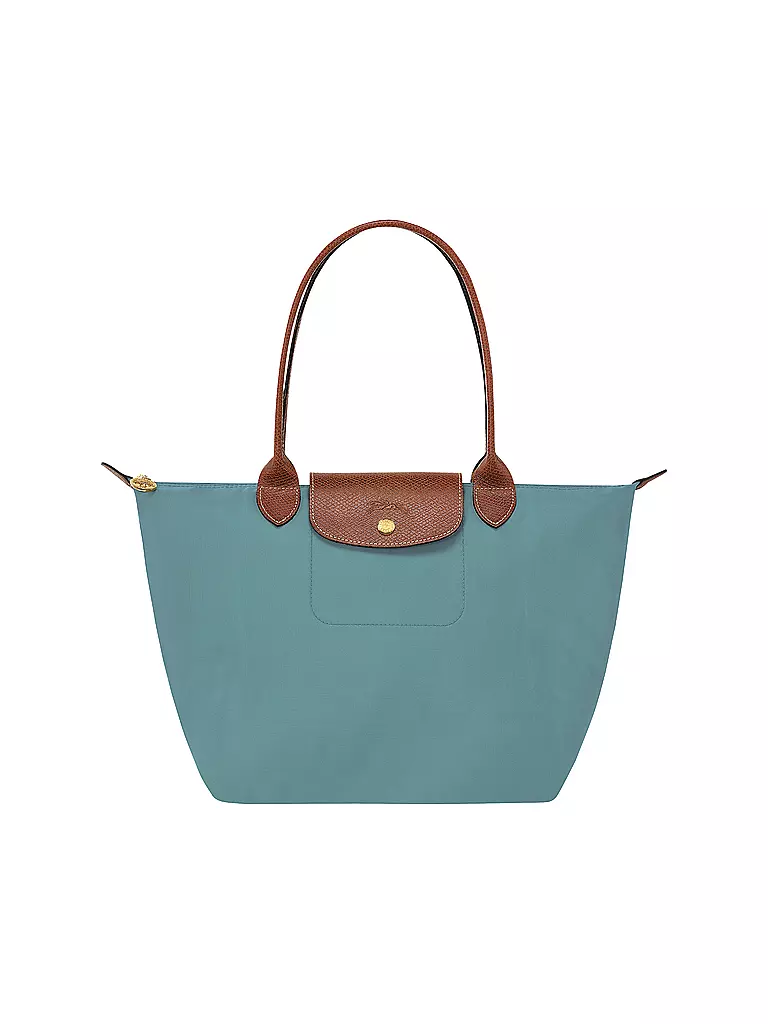 LONGCHAMP | Le Pliage Original Shopper Medium, Eucalyptus | petrol