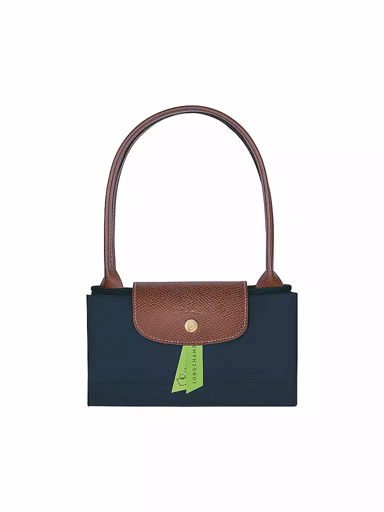 LONGCHAMP | Le Pliage Original Shopper Medium, Navy | camel