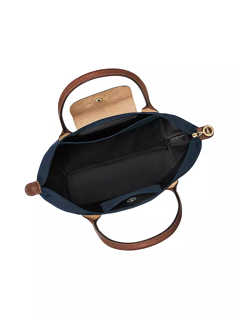 LONGCHAMP | Le Pliage Original Shopper Medium, Navy | camel