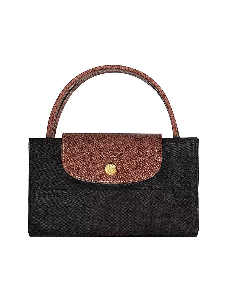 LONGCHAMP | Le Pliage Original Shopper Medium, Noir | dunkelrot