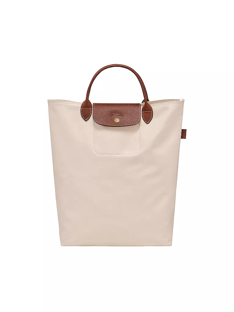 LONGCHAMP | Le Pliage Original Shopper Medium, Paper | creme