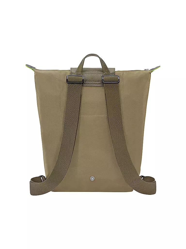 LONGCHAMP | Le Pliage Rucksack Medium, Artichaut | grün