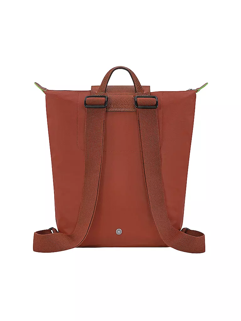 LONGCHAMP | Le Pliage Rucksack Medium, Chataigne | grün