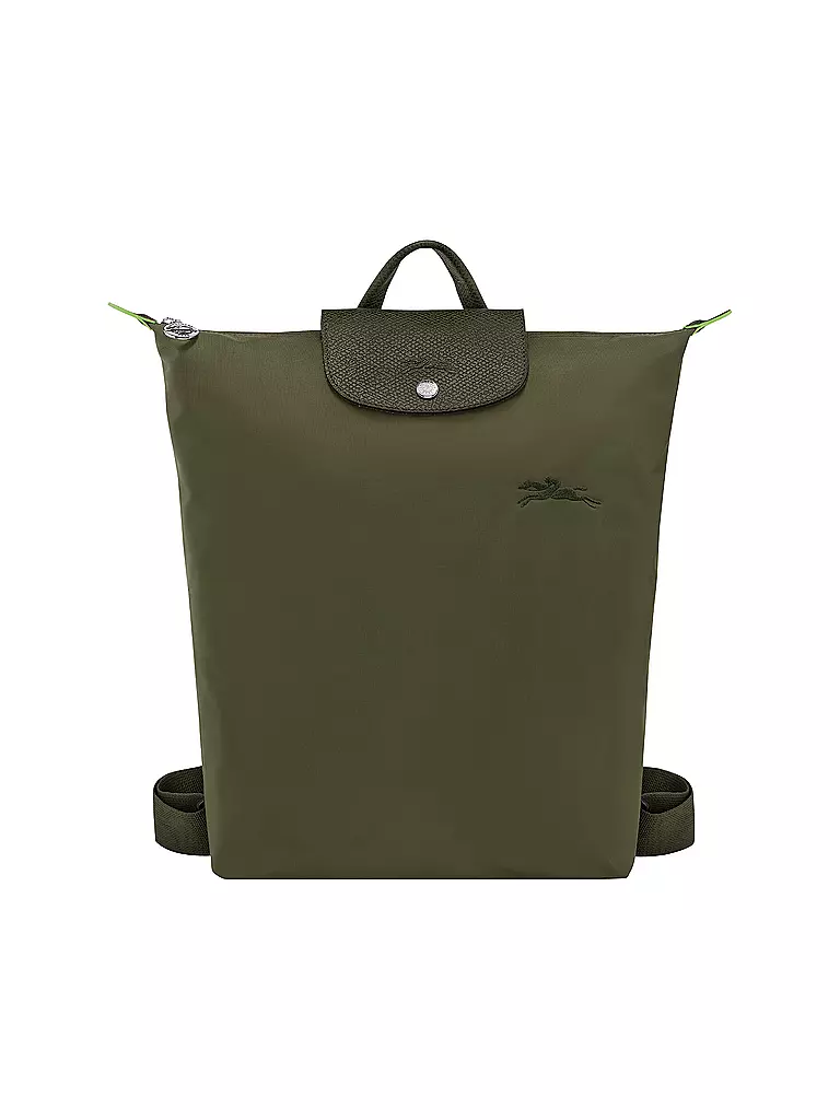 LONGCHAMP | Le Pliage Rucksack Medium, Foret | grün