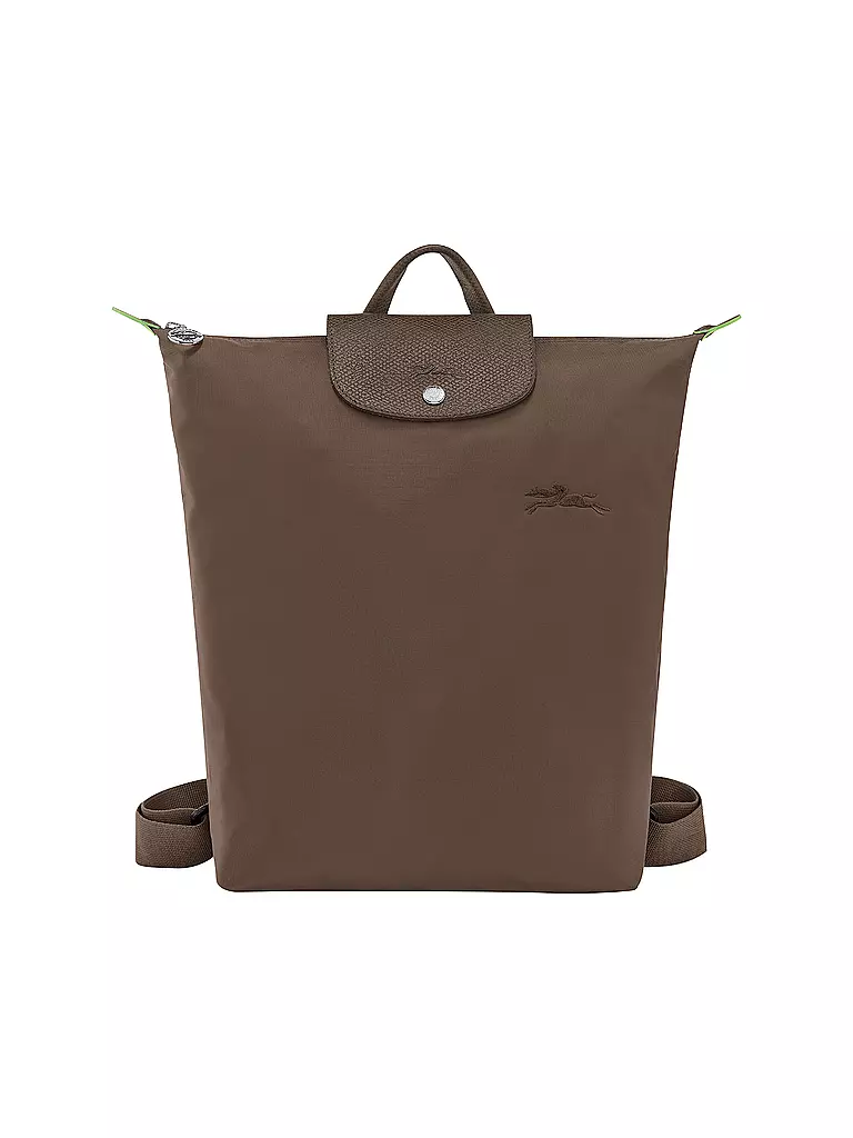 LONGCHAMP | Le Pliage Rucksack Medium, Terre | olive