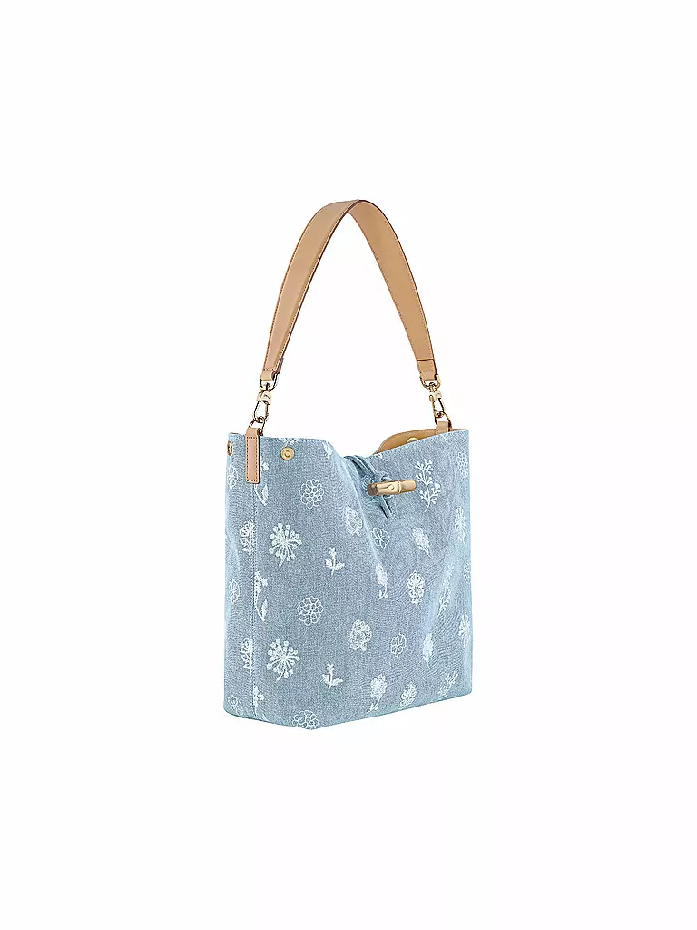 LONGCHAMP | Le Roseau Bucket Bag, Ciel | hellblau