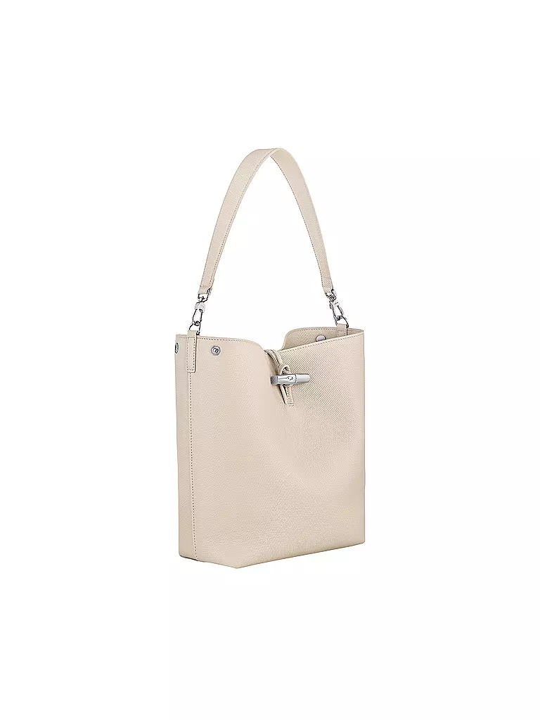 LONGCHAMP | Le Roseau Bucket Bag, Paper | schwarz