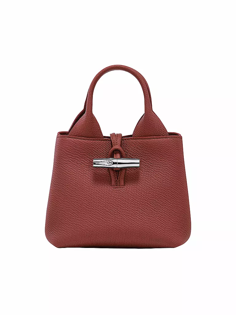 LONGCHAMP | Le Roseau Handle Bag Small, Chataigne | braun