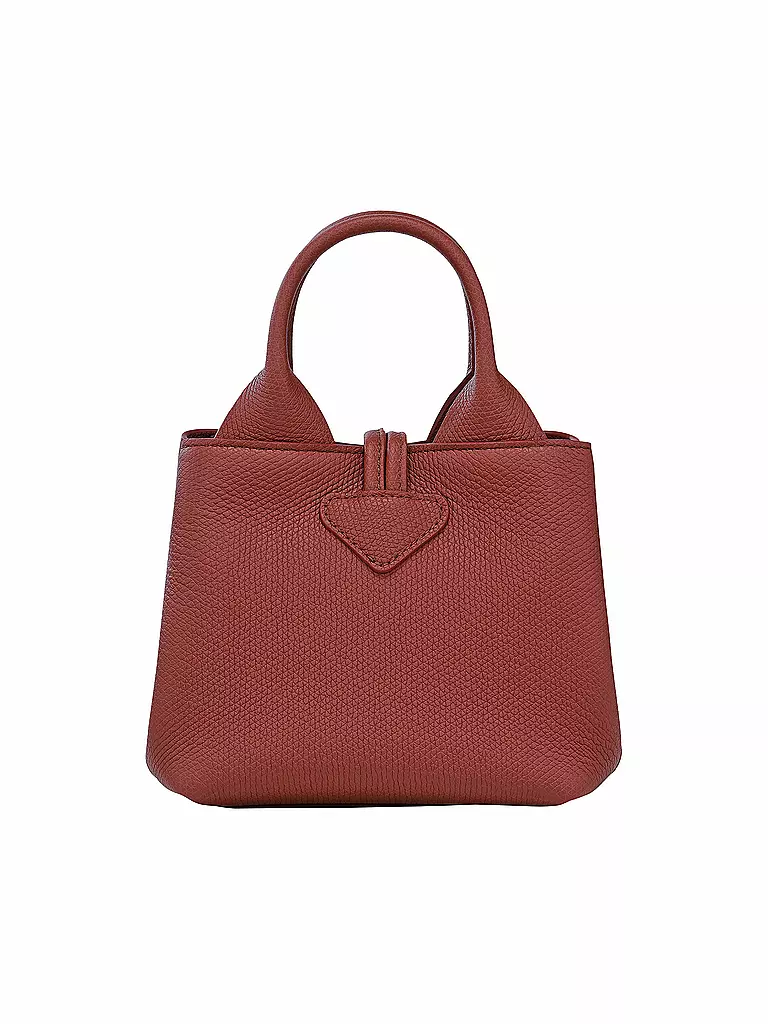 LONGCHAMP | Le Roseau Handle Bag Small, Chataigne | grün