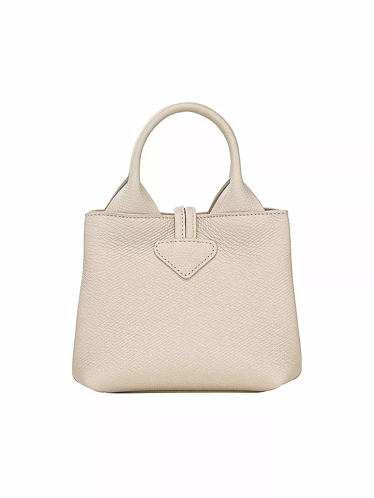 LONGCHAMP | Le Roseau Handle Bag Small, Paper | grün