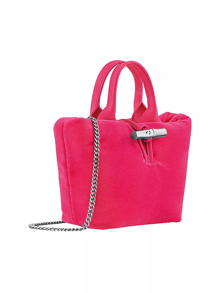 LONGCHAMP | Le Roseau Handle Bag XSmall, Pink | pink