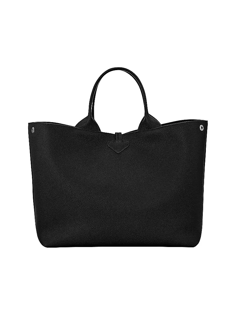 LONGCHAMP | Le Roseau Shopper, Noir | schwarz