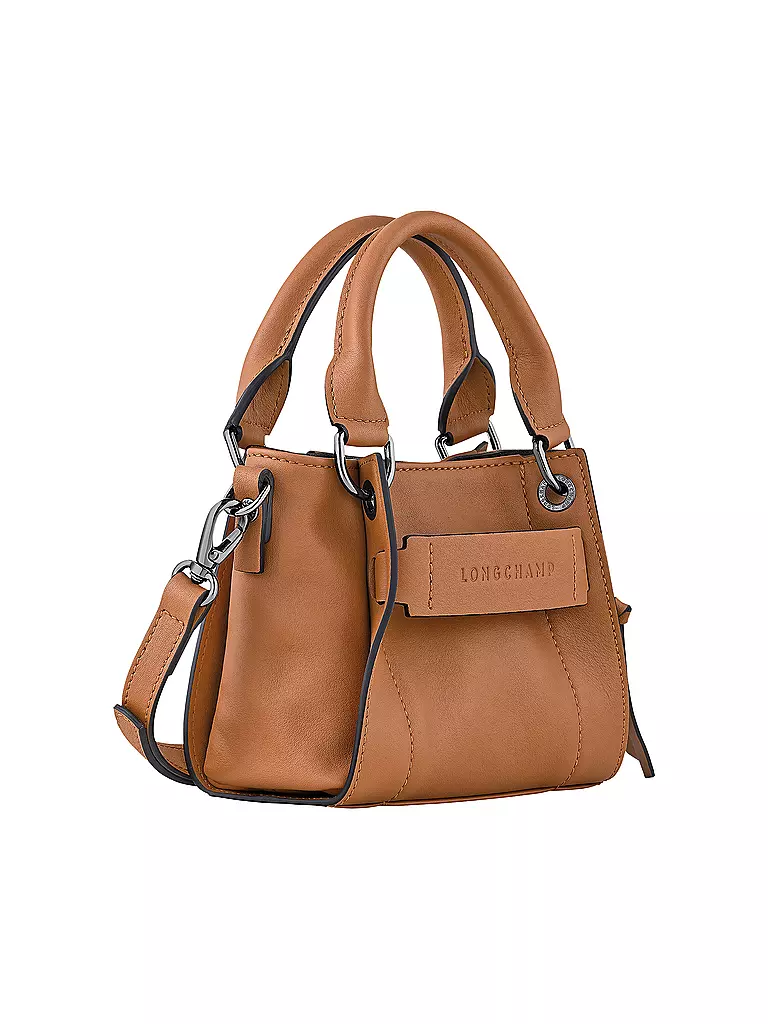 LONGCHAMP | Longchamp 3 D Henkeltasche, Naturel | camel