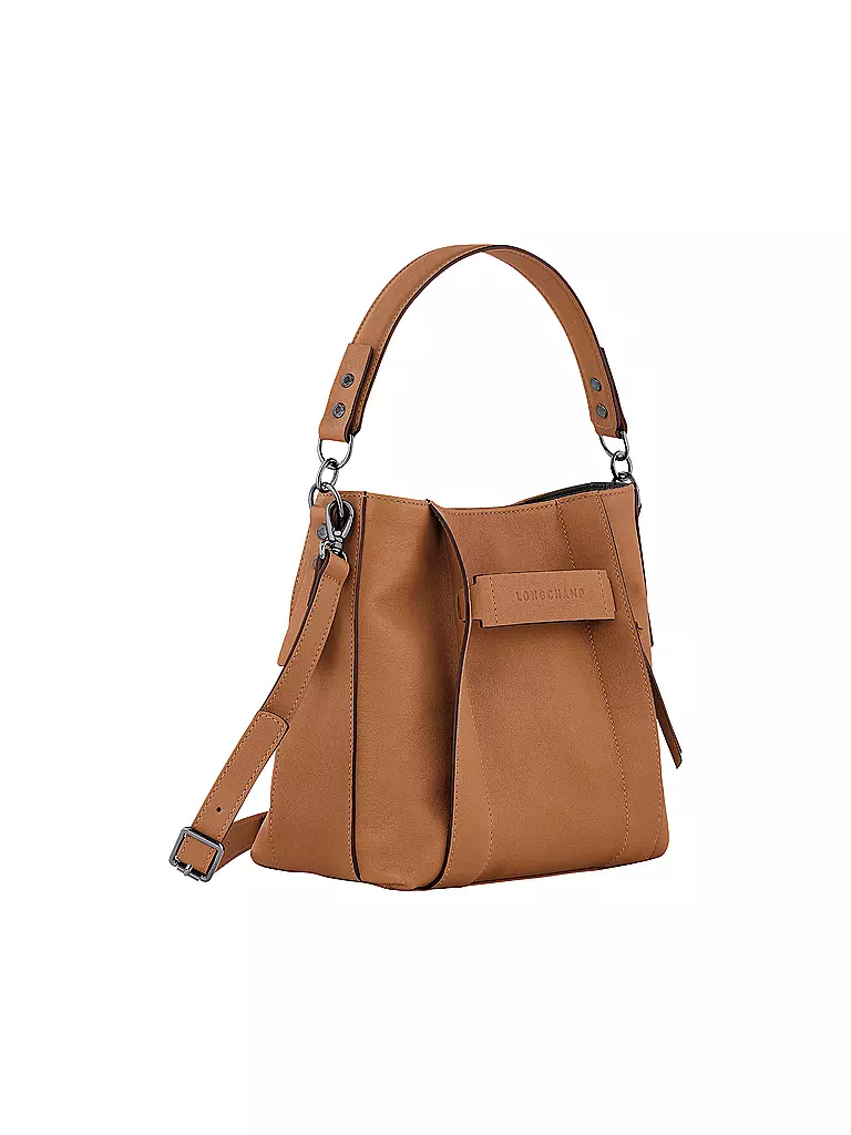 LONGCHAMP | Longchamp 3D Umhängetasche Small, Naturel | schwarz