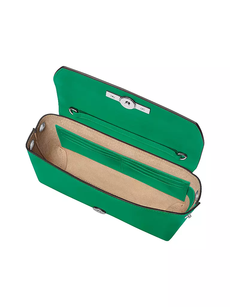 LONGCHAMP | Roseau Clutch, Herbe | grün