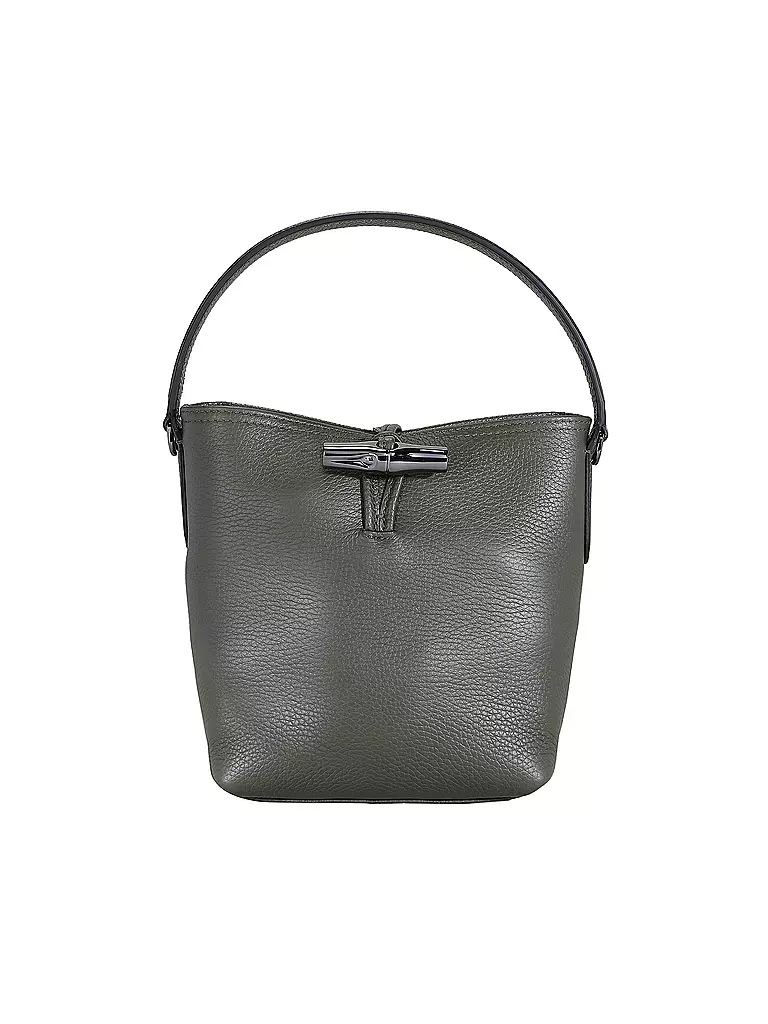 LONGCHAMP | Roseau Schultertasche, Khaki | olive