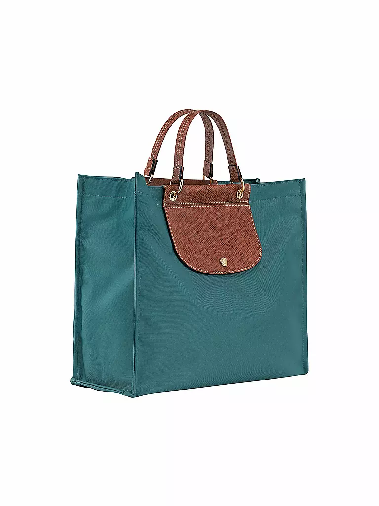 LONGCHAMP | Tote Bag Cabas Longchamp du Marce, Cedre | petrol