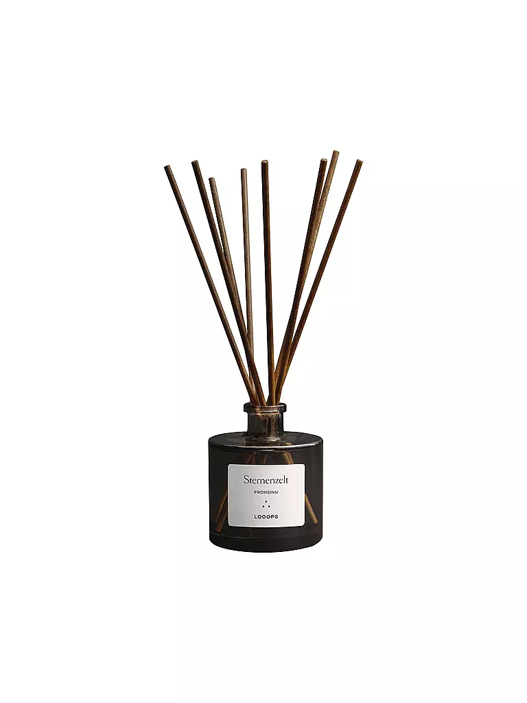 LOOOPS | Stäbchen Diffuser 100ml STERNENZELT | dunkelgrün