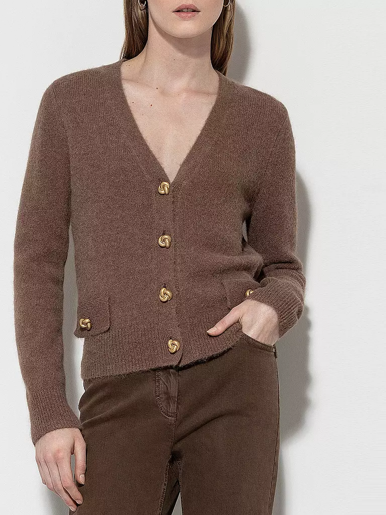 LUISA CERANO | Cardigan  | braun