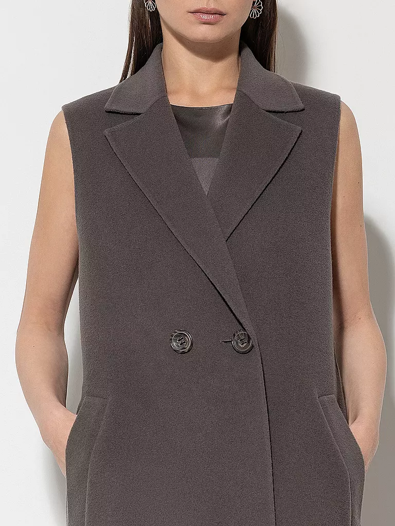 LUISA CERANO | Gilet | hellbraun