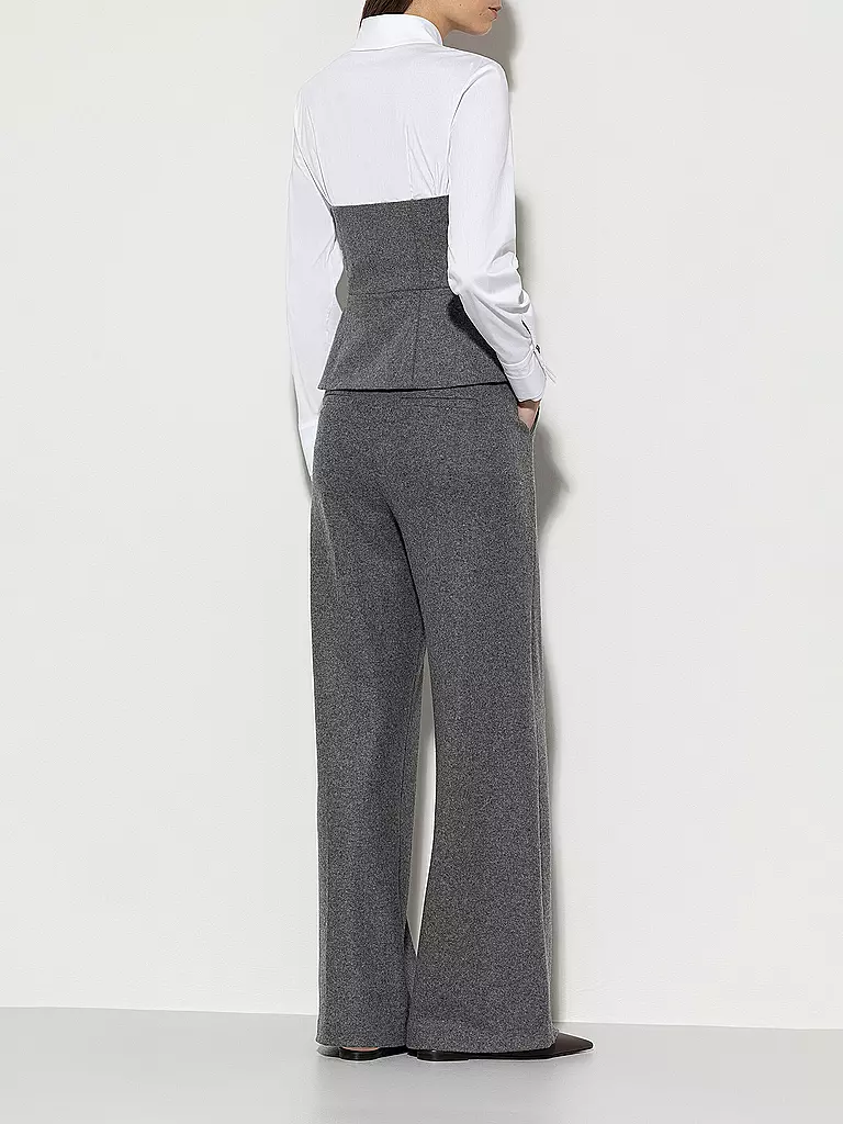 LUISA CERANO | Hose Wide Leg | grau