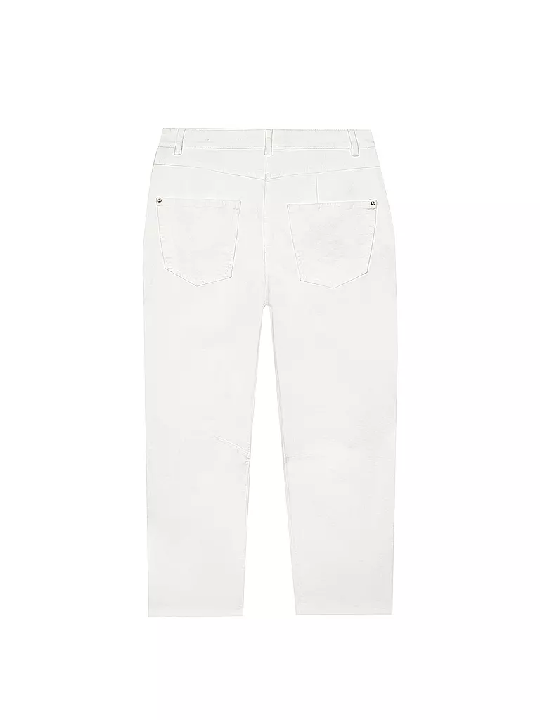 LUISA CERANO | Jeans 7/8 Straight Fit  | creme