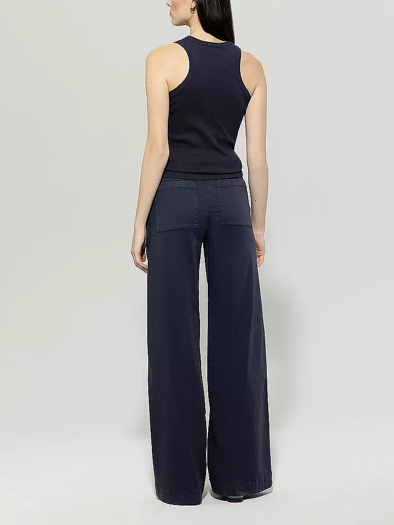 LUISA CERANO | Jeans Wide Leg | blau