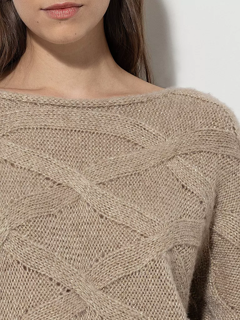 LUISA CERANO | Pullover  | gold