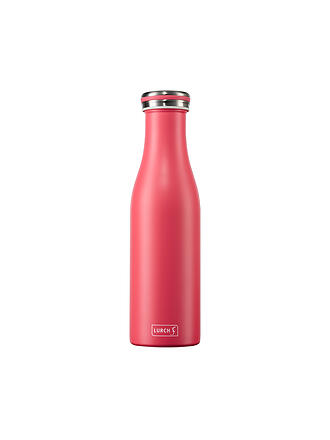 LURCH | Isolierflasche - Thermosflasche Edelstahl 0,5l Pink