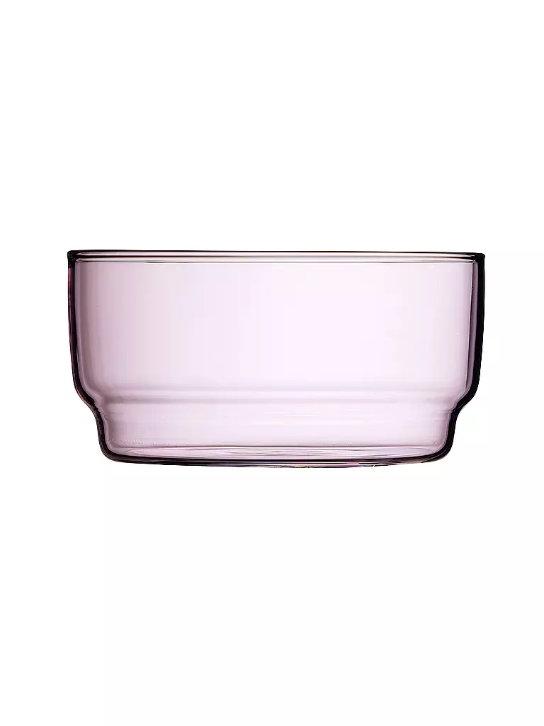 LYNG BY GLAS | Schale 2er Set TORINO 50cl Pink  | rosa